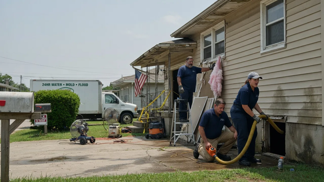 Water Damage Repair in Scotland, AR near me